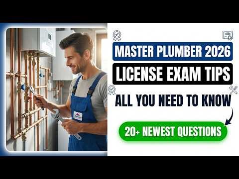 Master Plumber 2026 Exam Prep Essential Certification Guide for Licensed Professionals