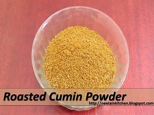 How to make Roasted Cumin Powder at Home with English subtitles