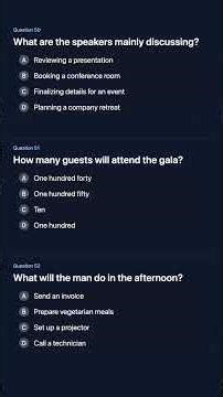 TOEICman Part 3 Practice 2/4 Daily Update