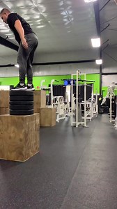 Using Box jumps and kneeling jumps develops explosive hip movement and increased vertical jump | HomeFront Fitness