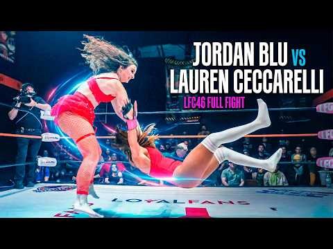 LFC46 FULL FIGHT! Jordan Blu vs Lauren Ceccarelli