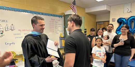 Maine-Endwell student becomes first in district to earn external diploma