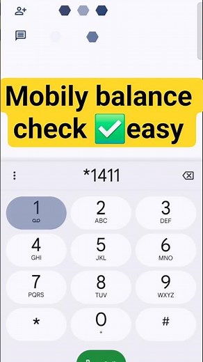 How to check Mobily balance #trending #viral #ksamobily #mobily