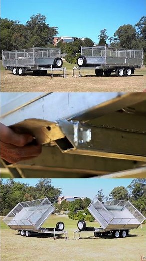 TrailerTech 3-Way Tipper Trailer in Action | Built Tough for Every Job 💪