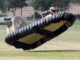 Racing hovercraft for top spot