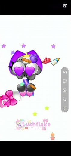 [🍇] purple baby!//Emojicat animation// #emojicat #emoji #cute #trending #archives #edit #baby