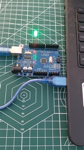 Arduino coding for led blink #ledblinking #coding #shorts #arduinoproject #arduinocode #ledlights