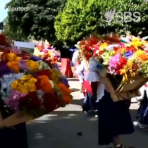One of Colombia’s most colourful spring festivals is in full bloom. | SBS Australia