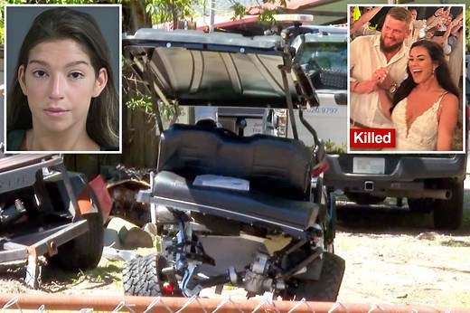 Bride killed, groom seriously hurt by drunk driver just minutes after leaving wedding reception: cops