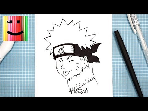 Comment dessiner Naruto Uzumaki | Tutoriel de dessin
