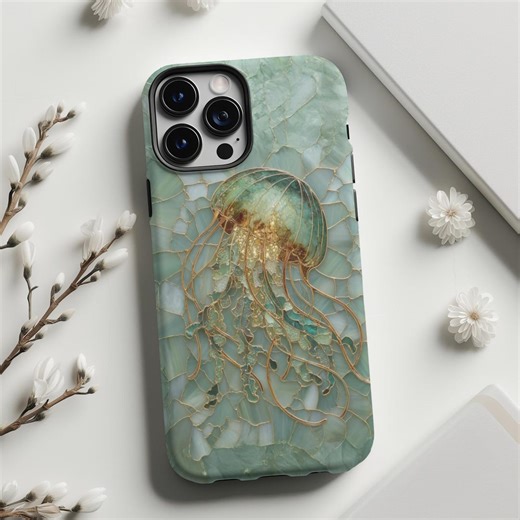 Jelly Fish Phone Case Personalized Phone Case,iphone 17 16 15 14 13 12 11 Pro Max,samsung S25 S24 S23 Ultra,google Pixel,custom , - Etsy