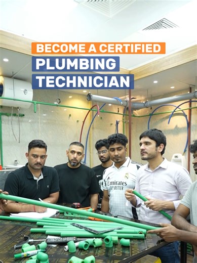 Diploma in Plumbing Technician UAE GOVT APPROVED #technician #plumbing #skills #diy