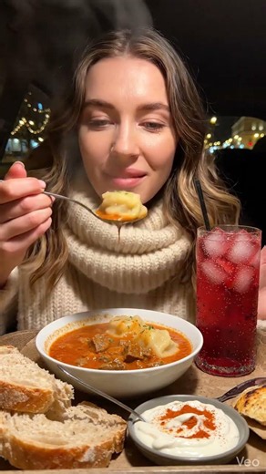First Bite of Goulash & Dumplings 🍲🔥