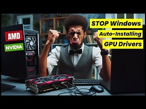 Windows Keeps Installing Bad GPU Drivers? Do This Instead