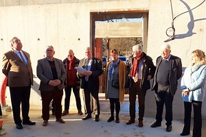 COLLONGES LA ROUGE. Le chantier du Marchadial lancé
