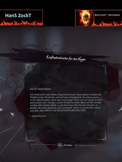 Dishonored 3 ~ 05 Die alte stört muss weg ~ #Dishonored3 #HanSZockT #LeidenschaftfürsZocken Dishonored ~ Der Tod des Outsiders Deutsch mit Untertitel ▼ Spielbeschreibung Die mehrfach ausgezeichneten Entwickler der Arkane® Studios präsentieren mit Dishonored®: Der Tod des Outsiders das nächste, eigenständig lauffähige Kapitel der gefeierten Dishonored®-Reihe. Werden Sie zu einem übernatürlichen Assassinen und schlüpfen Sie in die Rolle der berüchtigten Billie Lurk, die sich mit ihrem Mentor Daud 
