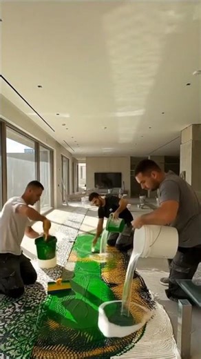 Luxury room anaconda design apoxy surface conduction Timelapse #making #shorts