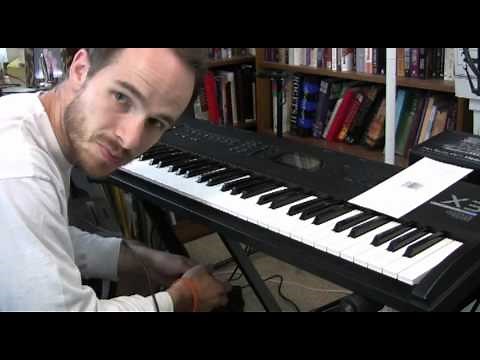 Korg X3 Keyboard Review Demo with worship leader Jared Stepp