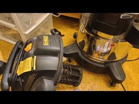 The Motor Fell Apart Inside This DeWalt Shop Vacuum