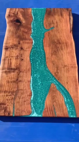 Live Edge Walnut Epoxy Coffee Table, White Pebble River Oval Dining Table - Etsy