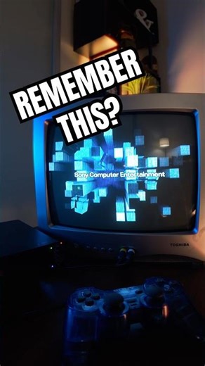 PlayStation 2 on a CRT TV is peak nostalgia #ps2