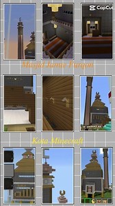 Masjid buatan aku di minecraft!