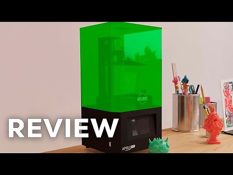Hellbot Apolo PRO Review: Is Printing in Resin DIFFICULT?