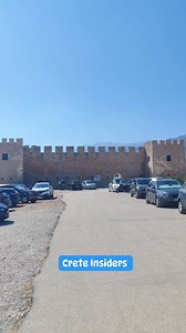 Outside view of Frangokastelo 💙 | Crete Insiders