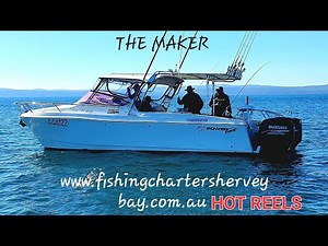 Fishing in Hervey Bay ‪@hotreelsprofishcharters6587‬