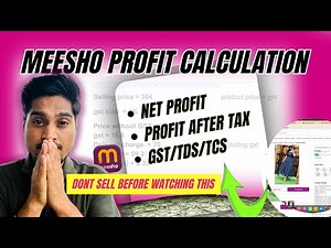 MEESHO PROFIT CALCULATION ✅ Meesho Bank Settlement Breakdown || How to Calculate my Profit on Meesho