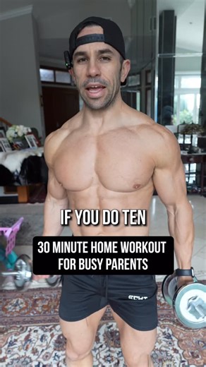 JASON STUART | Online Dietitian + PT | DM “HOME” for the full workout 💪 No gym? No worries. Just dumbbells and 30 minutes: → Bicep curls → Standing skullcrushers → Bent over... | Instagram