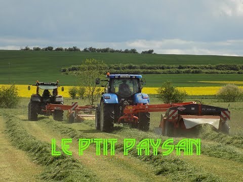 Fauchage 2017 | 2X faucheuses Kuhn & Fella !