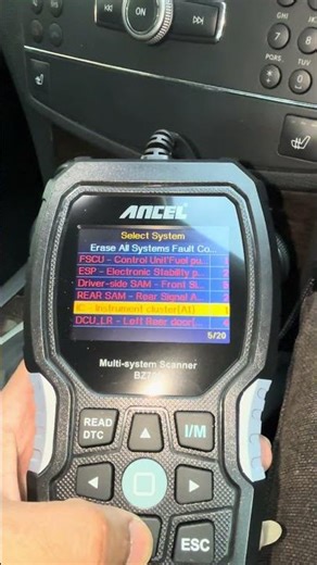 Car fault code reader