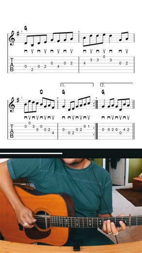 Learn to flatpick Gold Rush