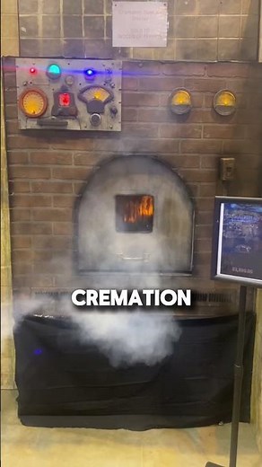 This machine shows how cremation works!