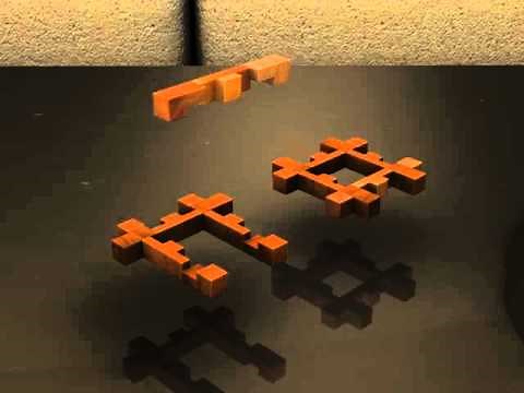 Solution to Double Lock-a-Ball Wooden Puzzle