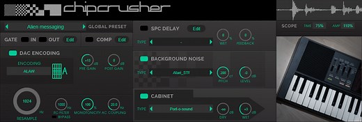 Plogue | chipcrusher :: Retro-Digital Multi-Effect