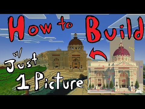 How to Replicate Minecraft Builds From Just 1 Picture: Guide