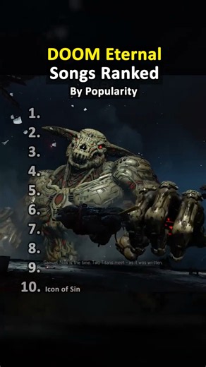 DOOM Eternal Songs Ranked