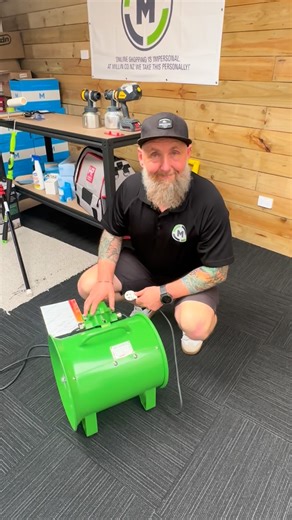 Matt Piggin on Instagram: "The @haydnbrushnz explosion proof fan is one of the most powerful industrial air movers designed for safe, efficient airflow in hazardous environments #diy#diyprojects #projectmanagement #tools #tradies #painting #paint #millin #haydn #fans"