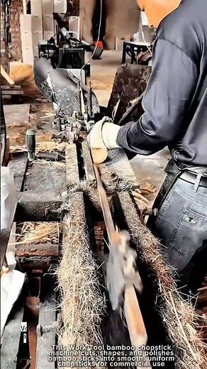 Work Tool Bamboo Chopstick Making Machine for Fast and Precise Production