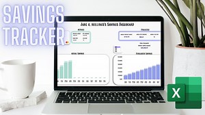 Monthly Savings Tracker for Excel Spreadsheets, High Yield Savings Dashboard, Financial Savings Template, Automatically Updated Excel Tables - Etsy UK