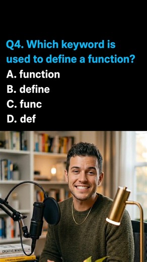 🐍 Python Quiz #4 | Test Your Coding Skills 🚀
