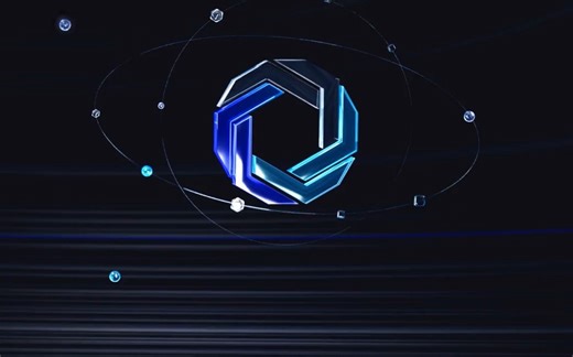 一个动态LOGO动画作品，Blender AE 实现