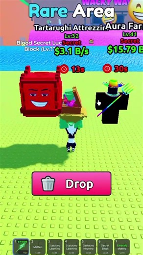 I open a secret box #roblox