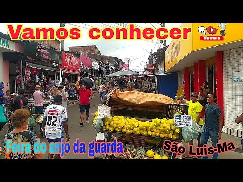 Feira e o bairro do anjo da guarda - São Luis-Ma.