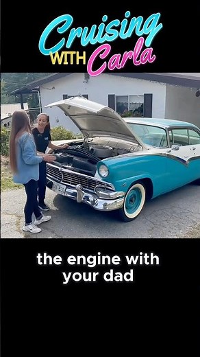 She's Restoring Dad's Dream: 1956 Ford Victoria !!