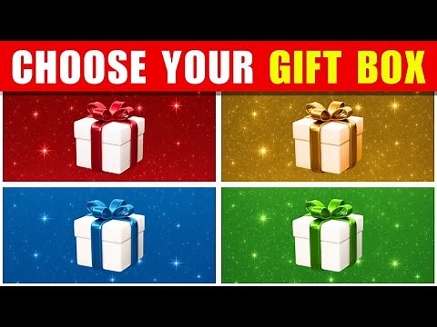 Choose Your Gift Box Challenge 🎁 Red, Gold, Blue or Green? 🌈 Fun Surprise Quiz Game 2025 (Part 2)