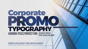 Corporate Promo Typography