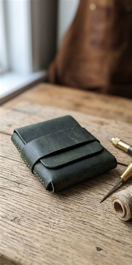 Handmade Wax Pull up Leather Wallet Slim Card Cash Holder Cow Leather Minimalist Front Pocket Flap Wallet Personalized Everyday Gift Wallet - Etsy
